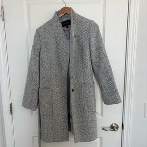 Banana Republic Gray Trench Coat
